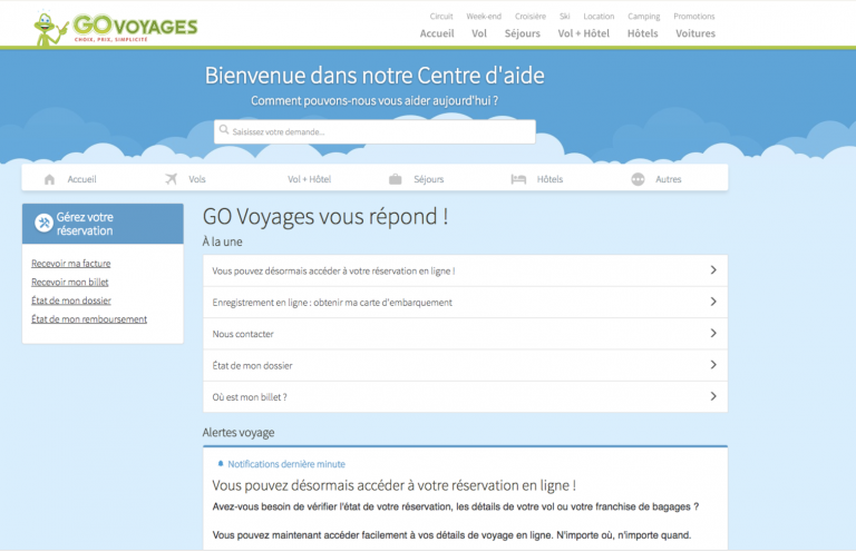 go voyages numero de telephone gratuit