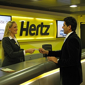 hertz travel agent help desk